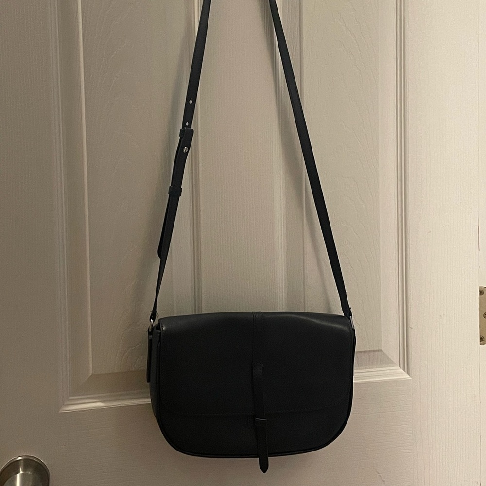 Banana Republic Blue Leather Purse